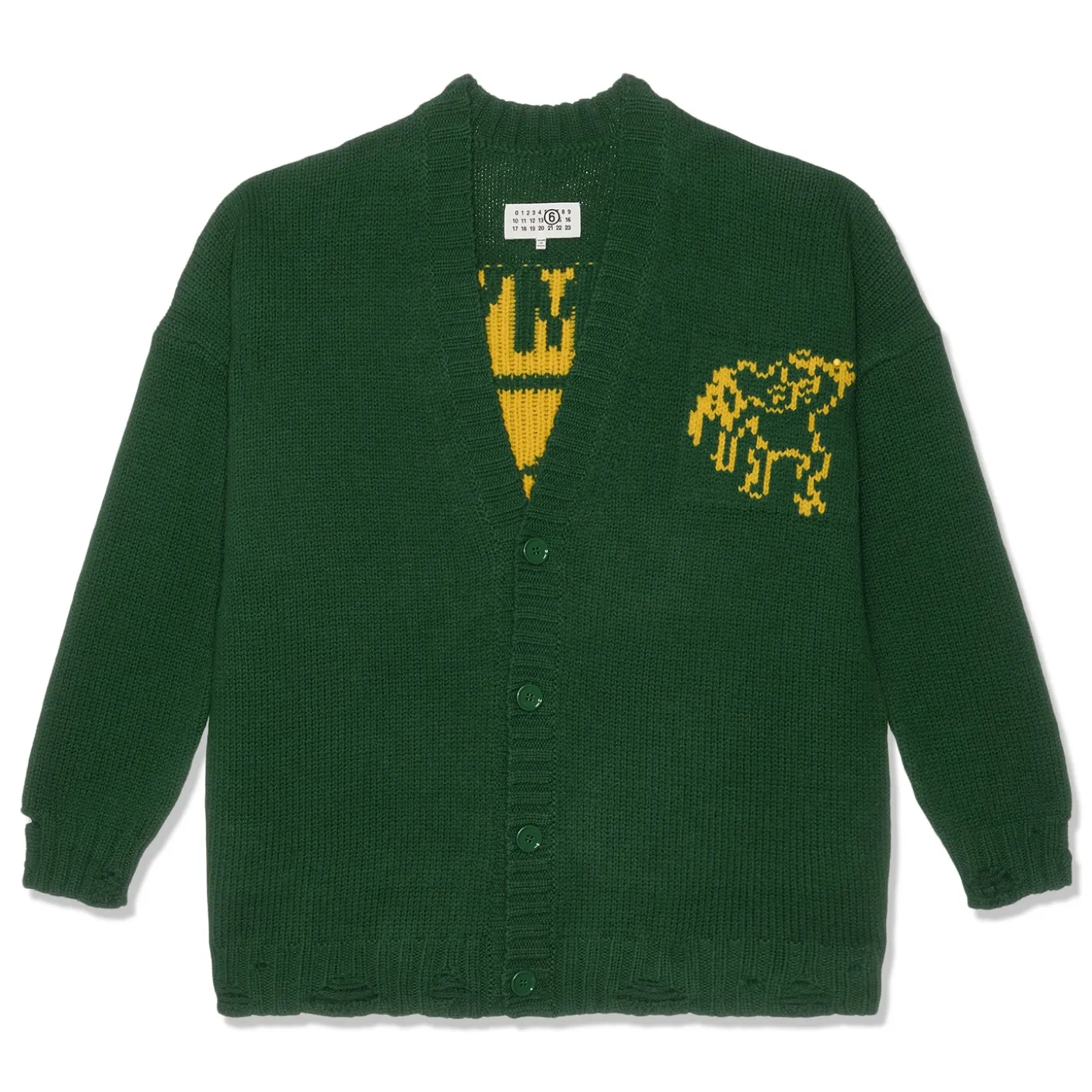 MM6 Maison Margiela Lost My Pet Cardigan