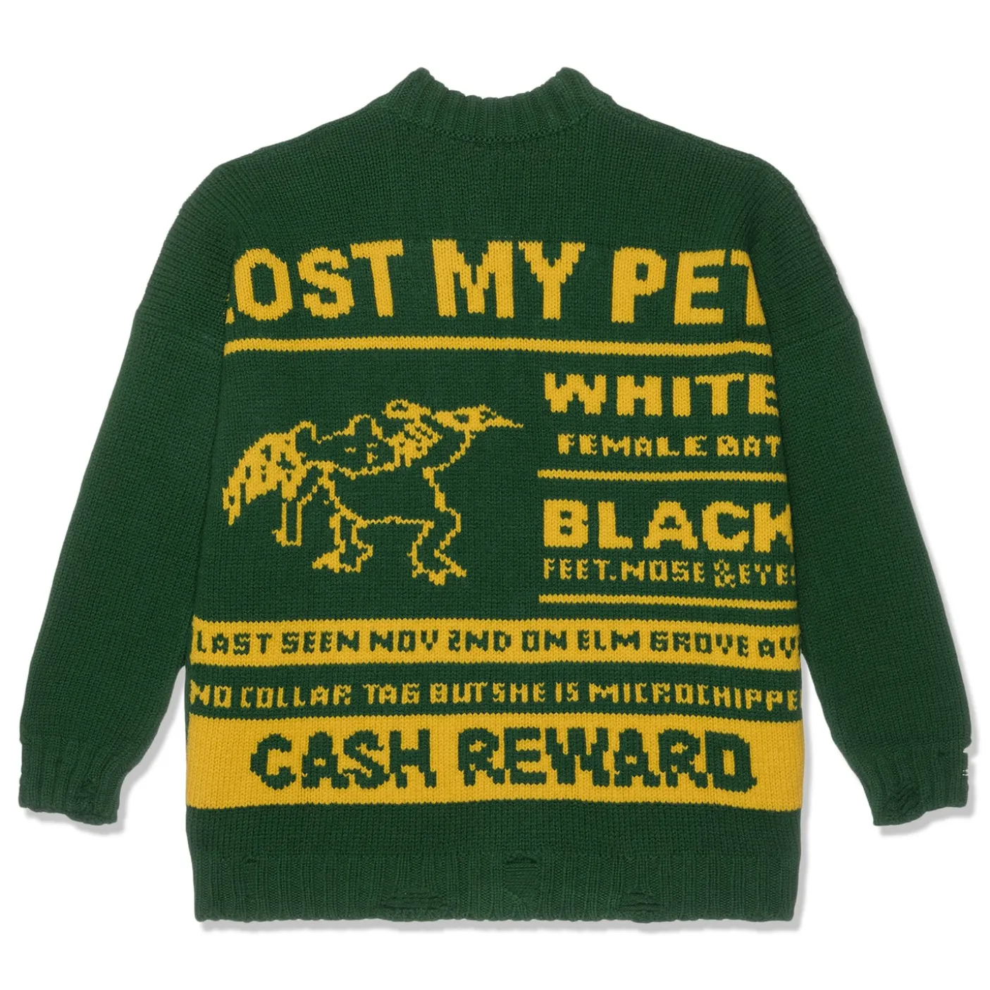 MM6 Maison Margiela Lost My Pet Cardigan
