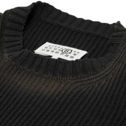 MM6 Maison Margiela M Logo Knitted Sweater
