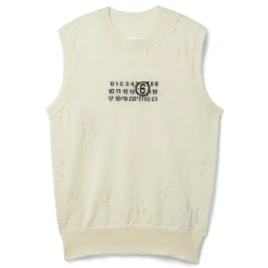 MM6 Maison Margiela Numeric Gilet Sweater Vest