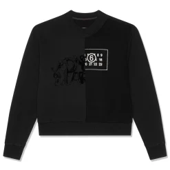 MM6 Maison Margiela Patchwork Sweatshirt