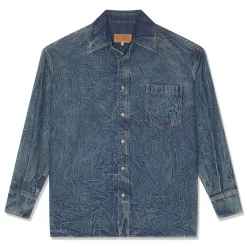 MM6 Maison Margiela Pittsburgh Crease Denim Shirt