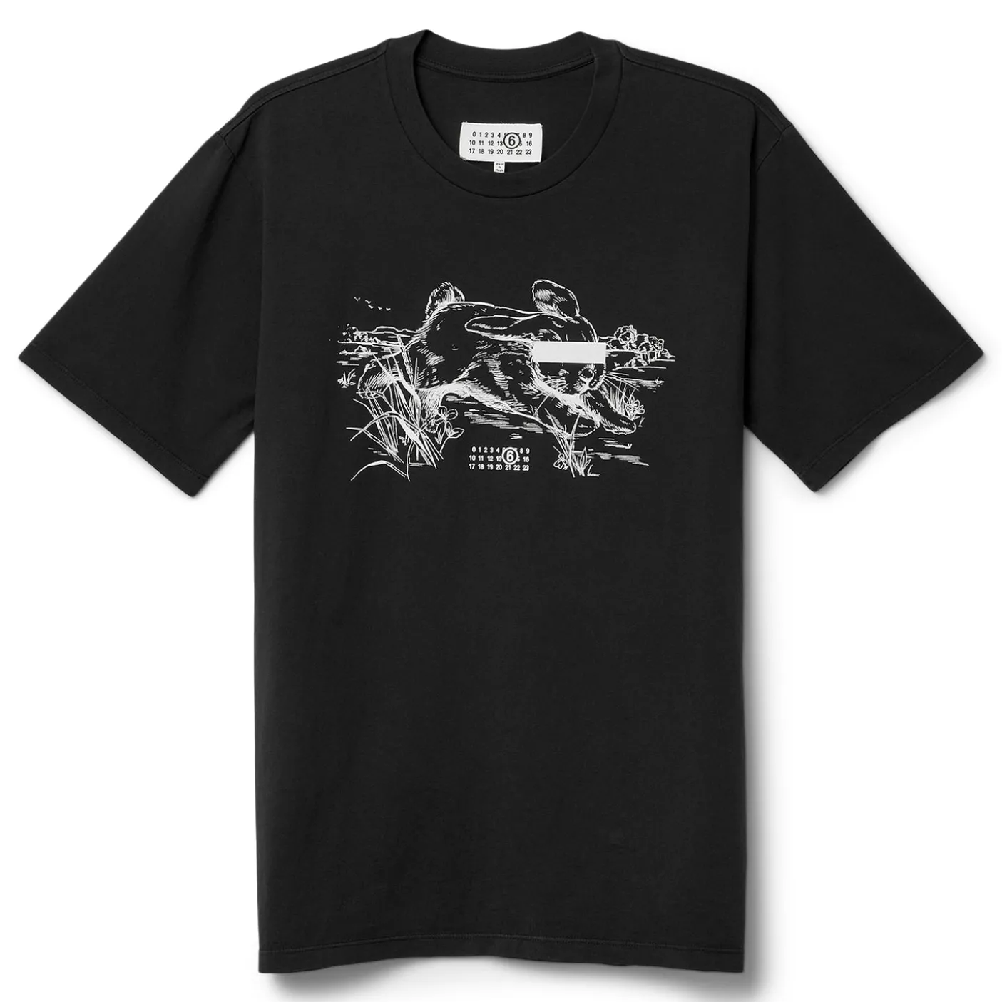 MM6 Maison Margiela Rabbit Print T-Shirt