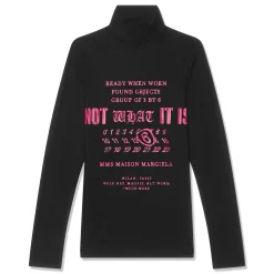 MM6 Maison Margiela Signature Numbers Print Long-sleeved Top