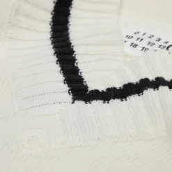 MM6 Maison Margiela V-Neck Sweater