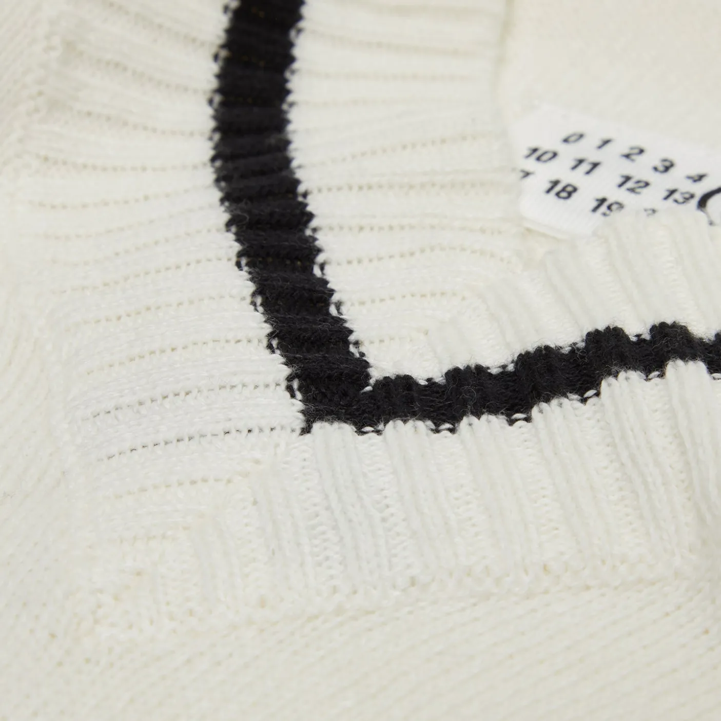 MM6 Maison Margiela V-Neck Sweater