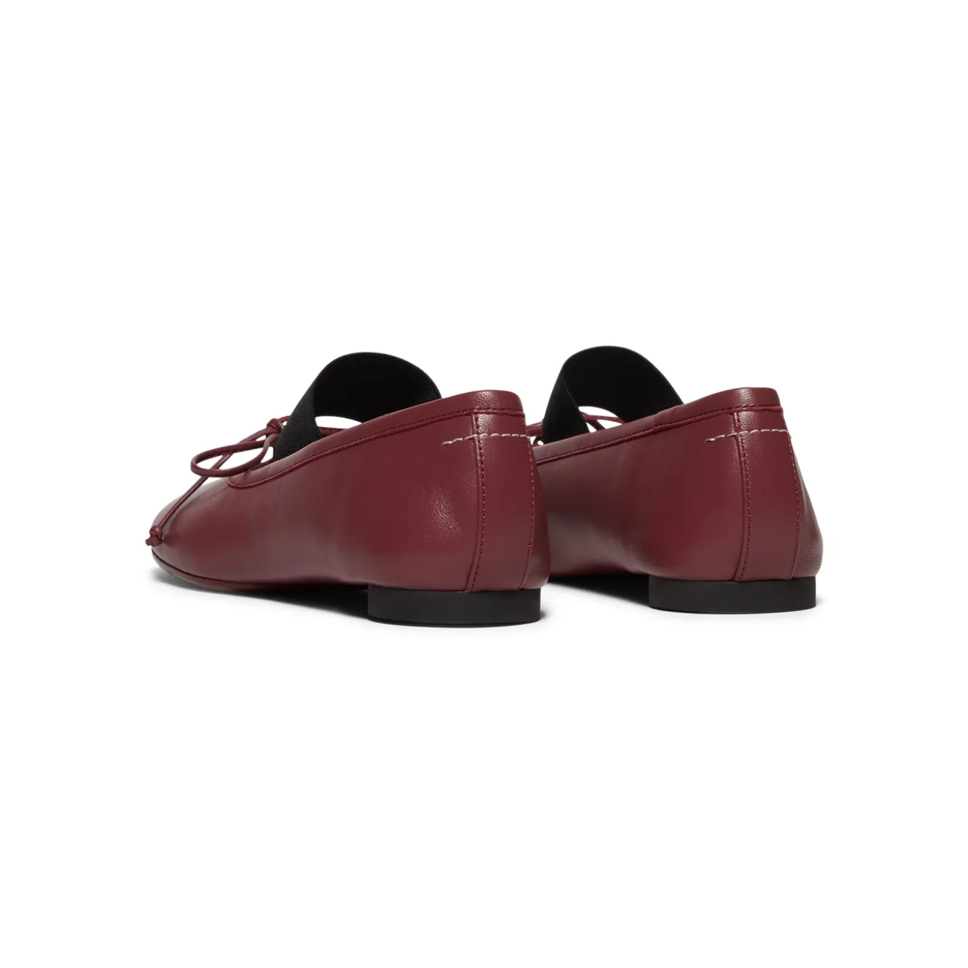 MM6 Maison Margiela Womens Anatomic Numeric Ballerinas
