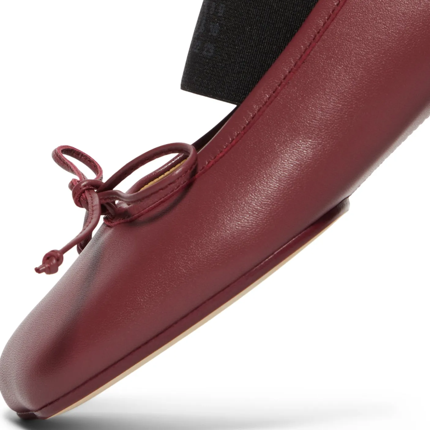 MM6 Maison Margiela Womens Anatomic Numeric Ballerinas