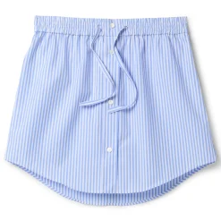 Moschino Jeans Striped Cotton Skirt