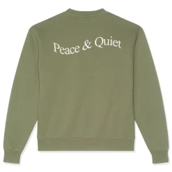 Museum of Peace and Quiet Wordmark Crewneck