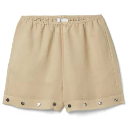 Nanushka Dylla Studded Gauze Shorts
