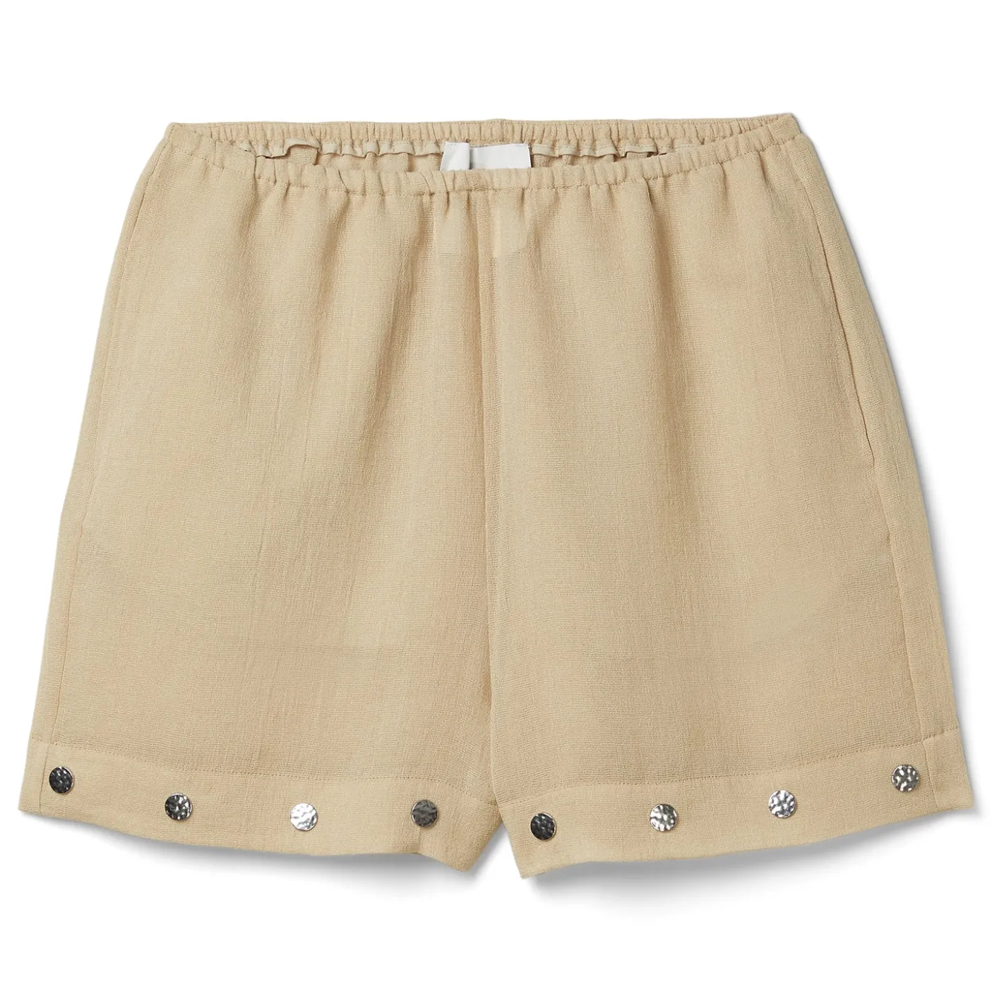 Nanushka Dylla Studded Gauze Shorts