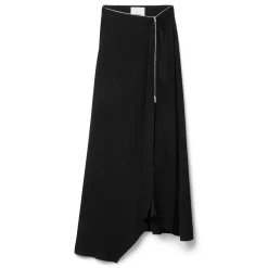 Nanushka Zella Georgette Midi Skirt