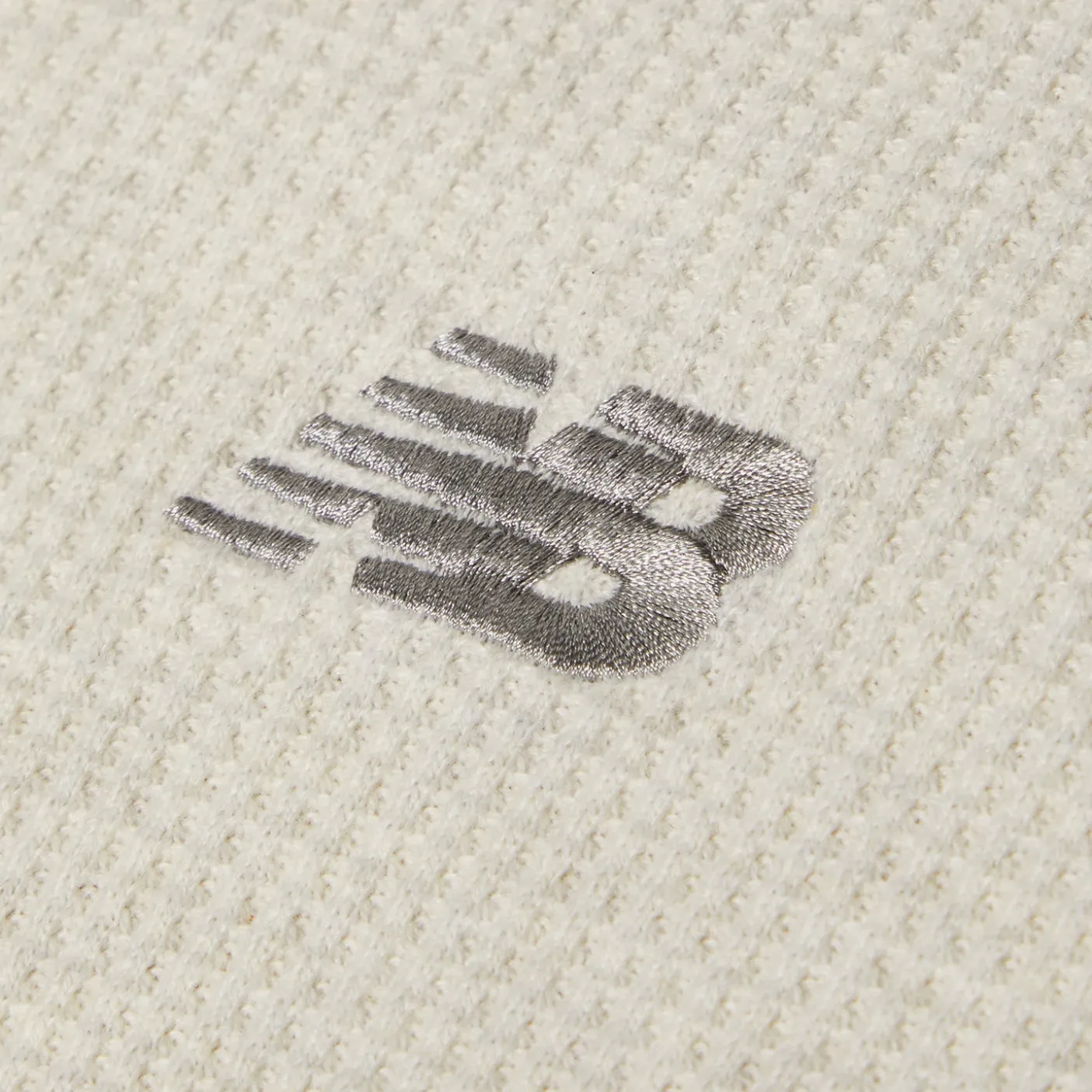 New Balance Numeric Waffle Knit Long Sleeve Henley