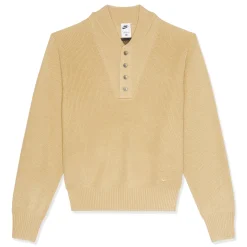 Nike Long Sleeve Military Henley Sweater