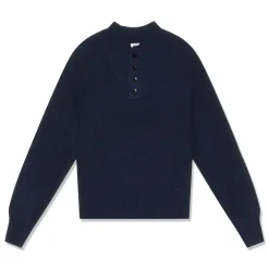 Nike Long Sleeve Military Henley Sweater