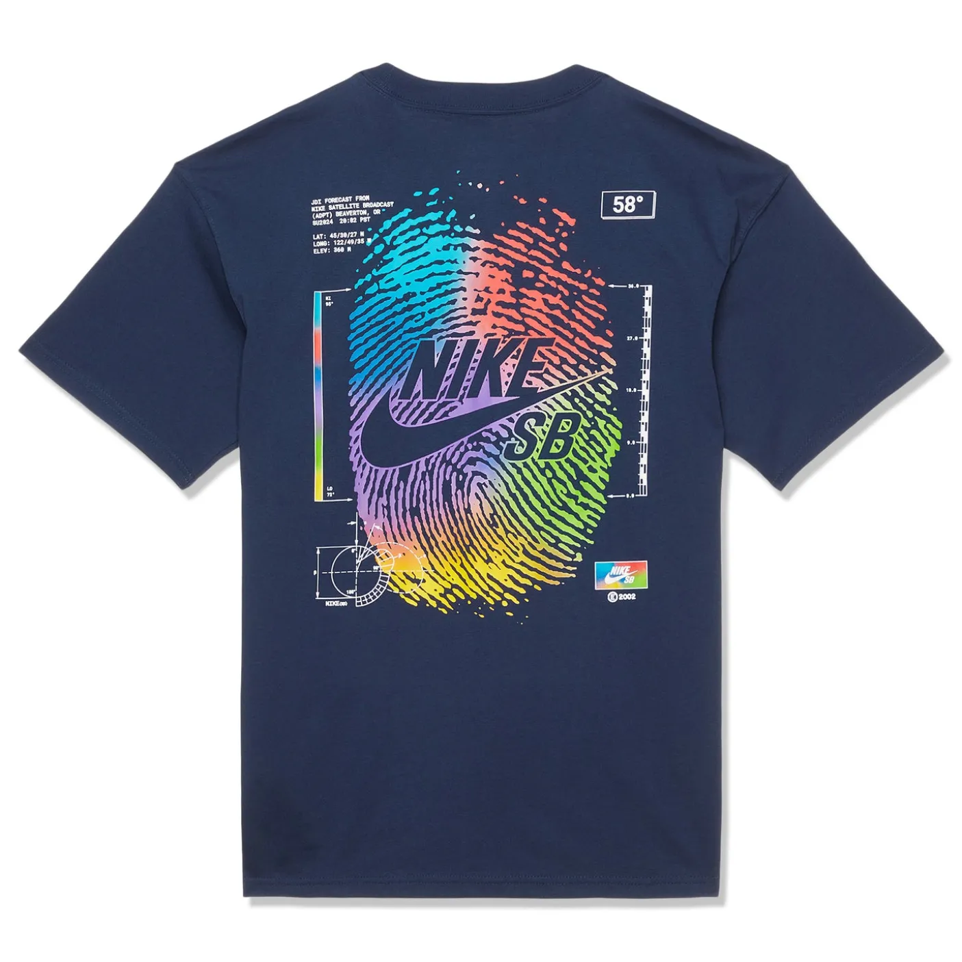 Nike SB Rainbow Fingerprint T-Shirt