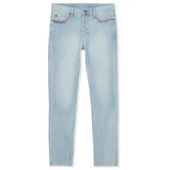 NSF HANK Blanket Stitch 5 Pocket Denim