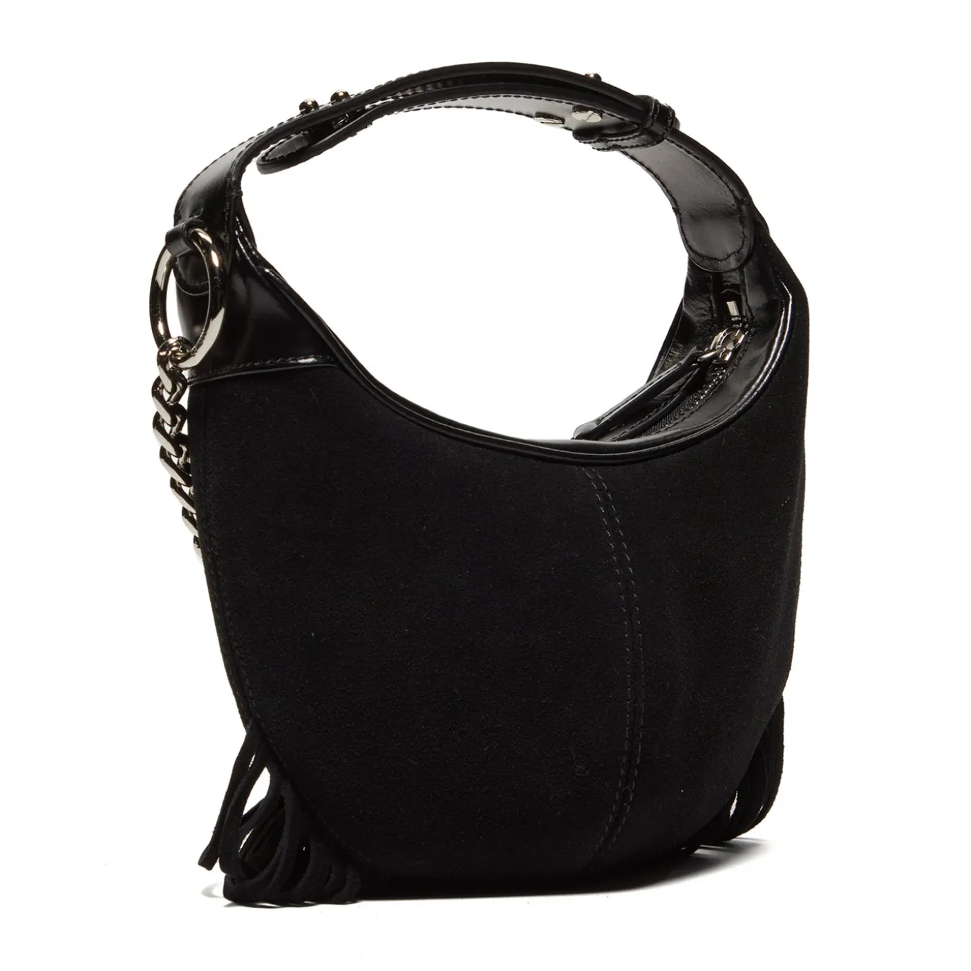 OPEN YY Fringe Moto Hobo Mini