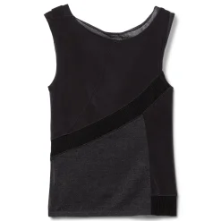 OPEN YY Panel Cowl Back Top
