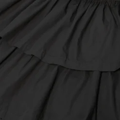 OPEN YY Rolled Waist Tiered Skirt