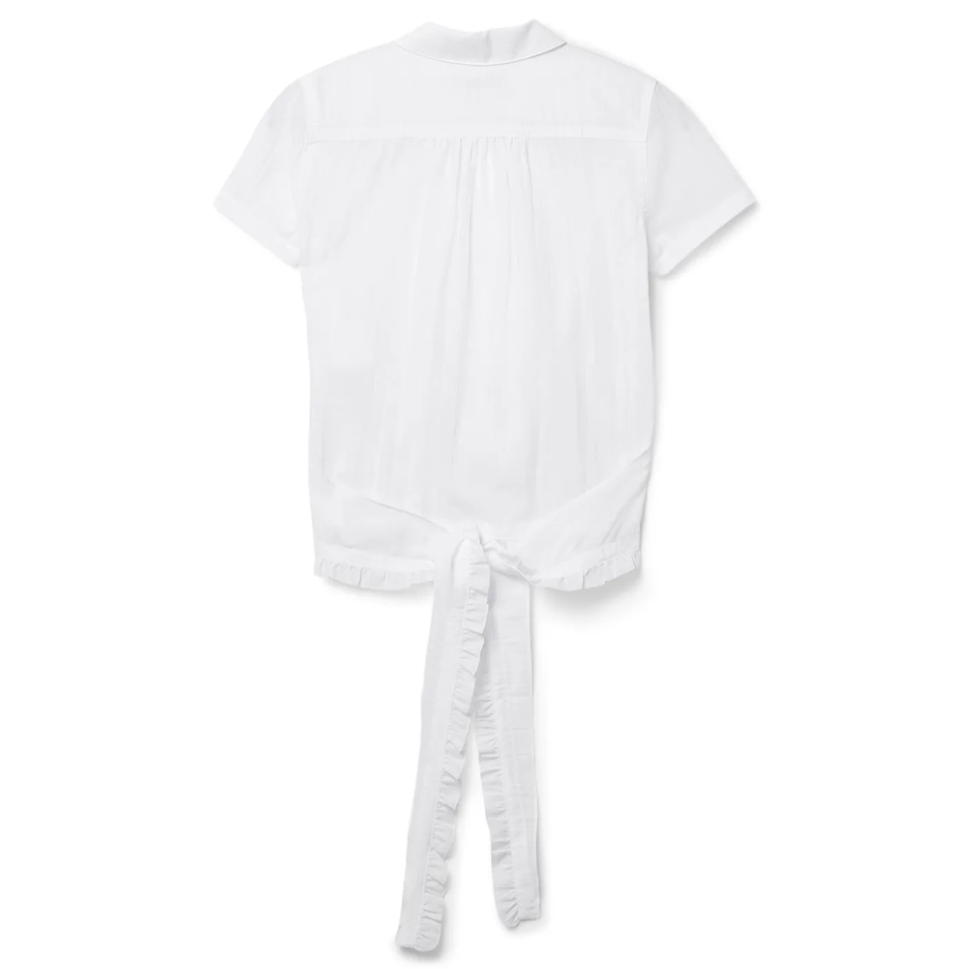 OPEN YY Ruffle Polo Shirt