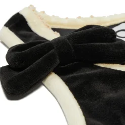 OPEN YY Velvet Picot Ribbon Top