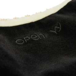 OPEN YY Velvet Picot Ribbon Top