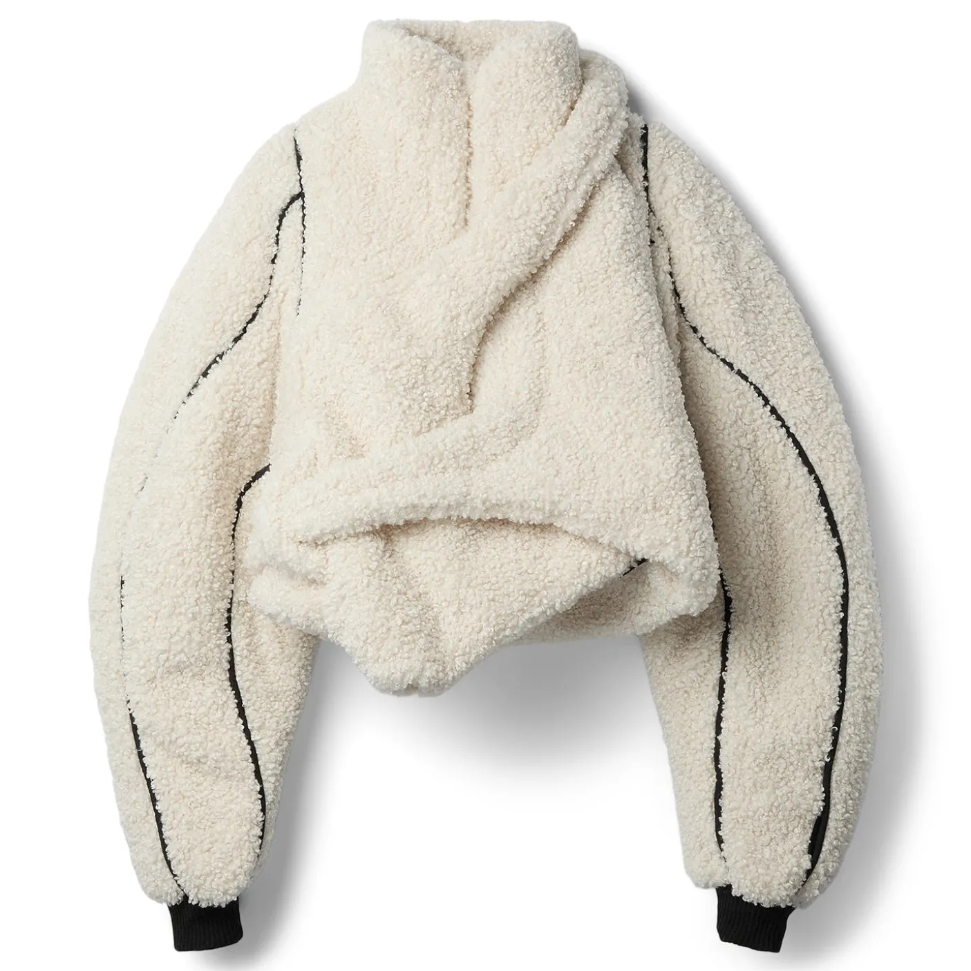Ottolinger Asymmetrical Teddy Jacket