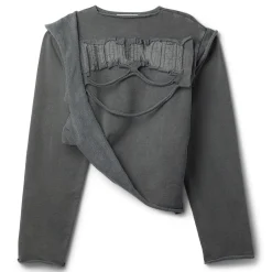 Ottolinger Distressed Drape Crewneck