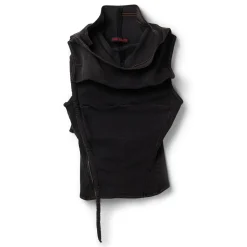 Ottolinger Drape Collar Denim Top