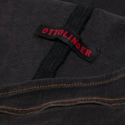Ottolinger Drape Collar Denim Top