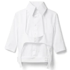 Ottolinger High Collar Short Sleeve Shirt