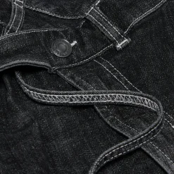 Ottolinger Signature Wrap Denim Skirt
