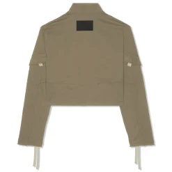 Ottolinger Woven Cropped Cargo Jacket