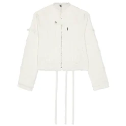 Ottolinger Woven Cropped Boxy Denim Jacket