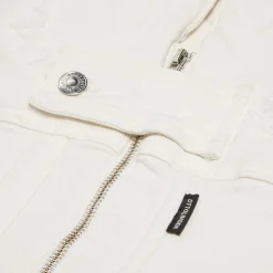 Ottolinger Woven Cropped Boxy Denim Jacket