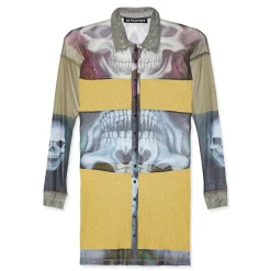 Ottolinger x Tomorrow Mesh Shirt Dress