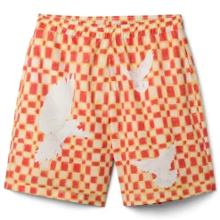 3.Paradis Damier Doves Swim Shorts
