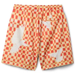3.Paradis Damier Doves Swim Shorts