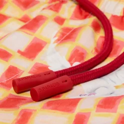 3.Paradis Damier Doves Swim Shorts