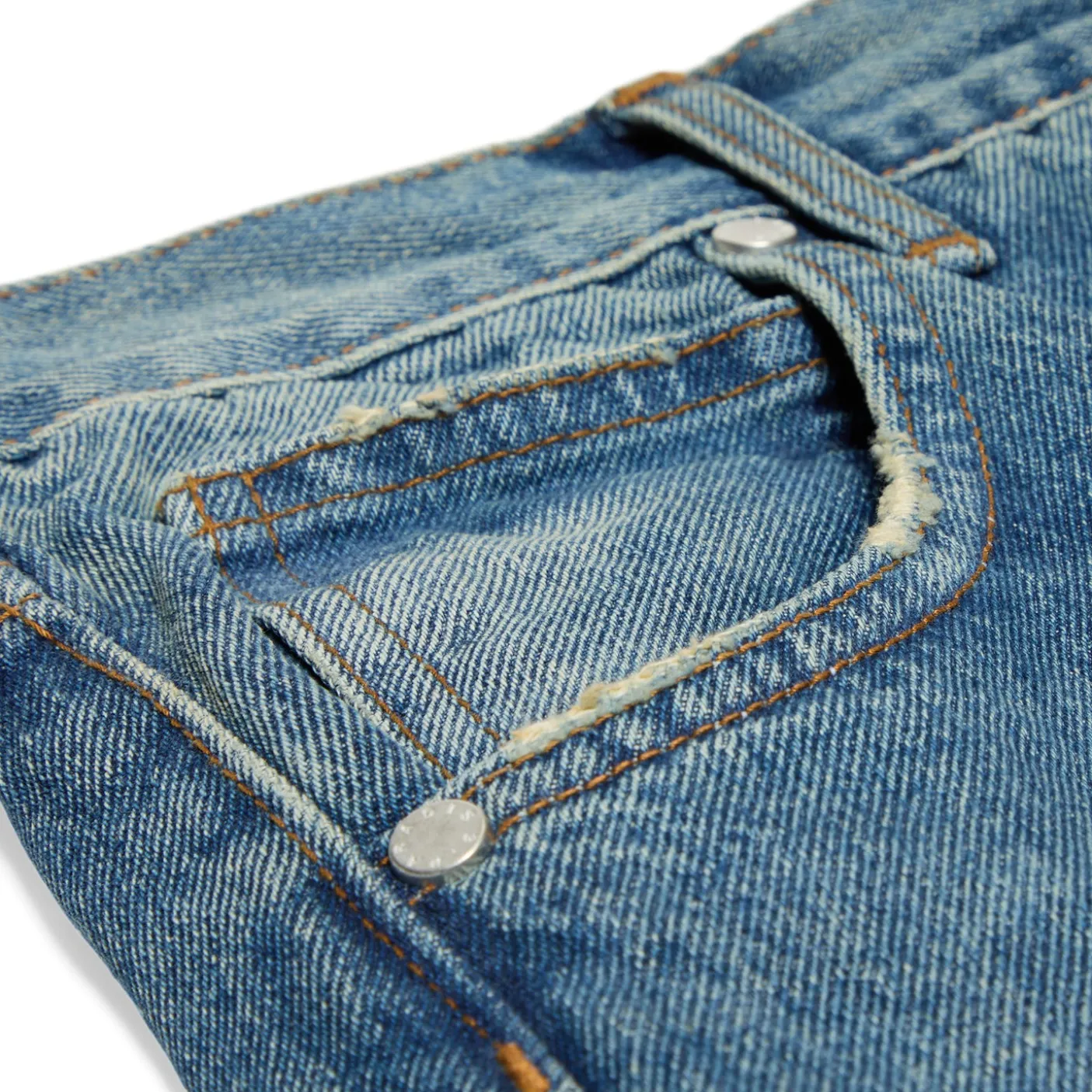 3.Paradis Freedom Doves Baggy Fit Denim Jeans