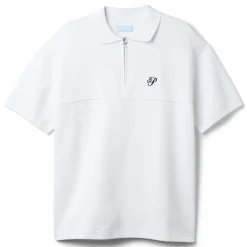 3.Paradis Short Sleeev Cotton Pique Polo