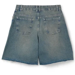 PatBO Nostalgic Sky Beaded Denim Short