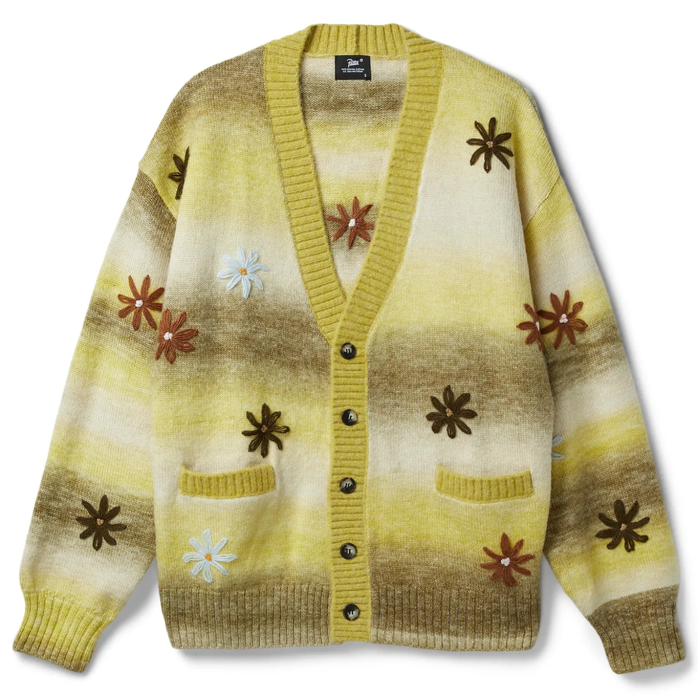 Patta Peace & Love Knitted Cardigan