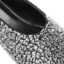 Proenza Schouler Glove Embellished Ballet Flats
