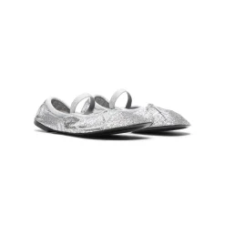 Proenza Schouler Glove Mary Jane Ballet Flats in Metallic Mesh