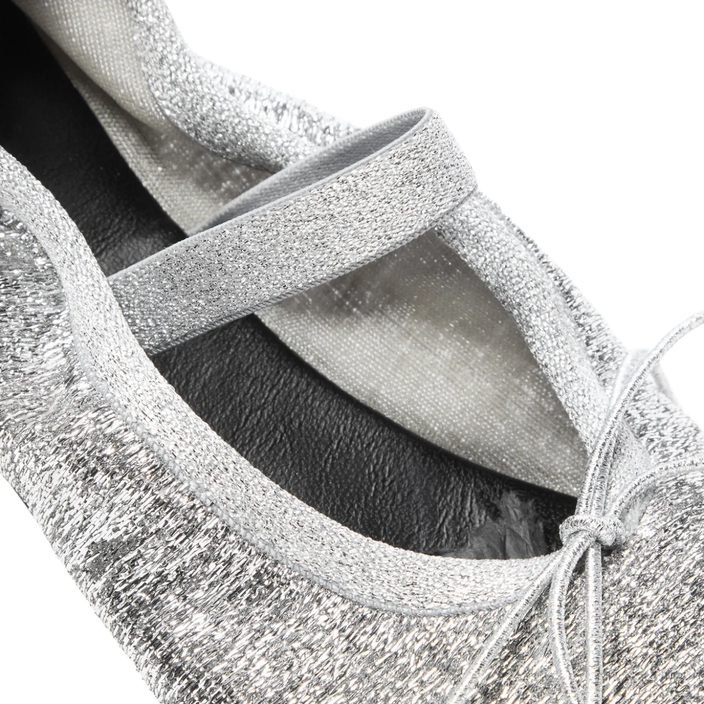 Proenza Schouler Glove Mary Jane Ballet Flats in Metallic Mesh