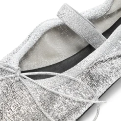 Proenza Schouler Glove Mary Jane Ballet Flats in Metallic Mesh