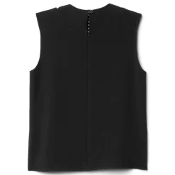 Proenza Schouler Matte Viscose Crepe Prescott Top